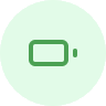 green battery icon